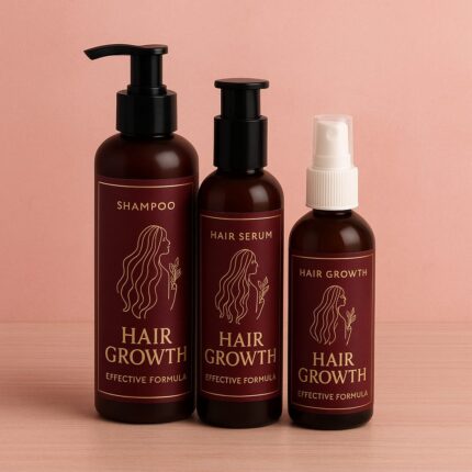 Herbal Hair Growth Complete Combo (Oil + Shampoo + Serum) πΏπββοΈπ§΄β¨